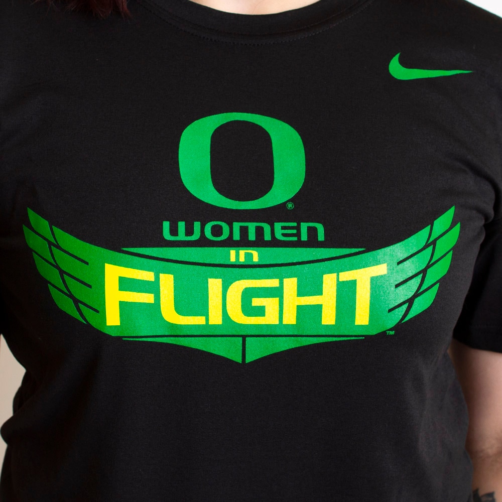 Classic Oregon O, Women in Flight, Legend 2.0, T-Shirt